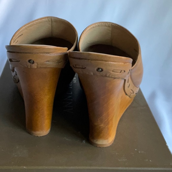 Anne Klein Wedge Clogs Mules 7.5 NIB - Picture 3 of 7